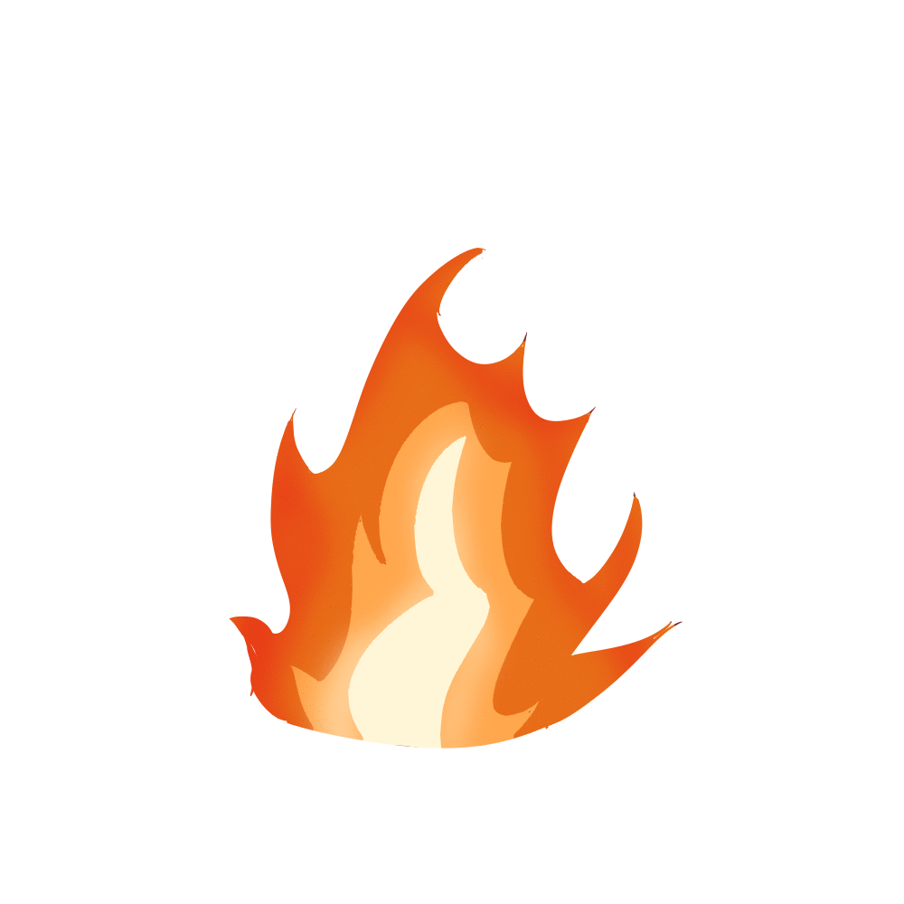 burning flame animated gif