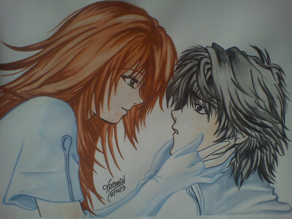 Pareja Anime by TRCinthia on DeviantArt Pareja Anime by TRCinthia on DeviantArt