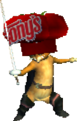 Tony's Pizza Puss In Boots (Transparent)