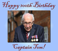 Happy 100th Birthday Captain Tom!