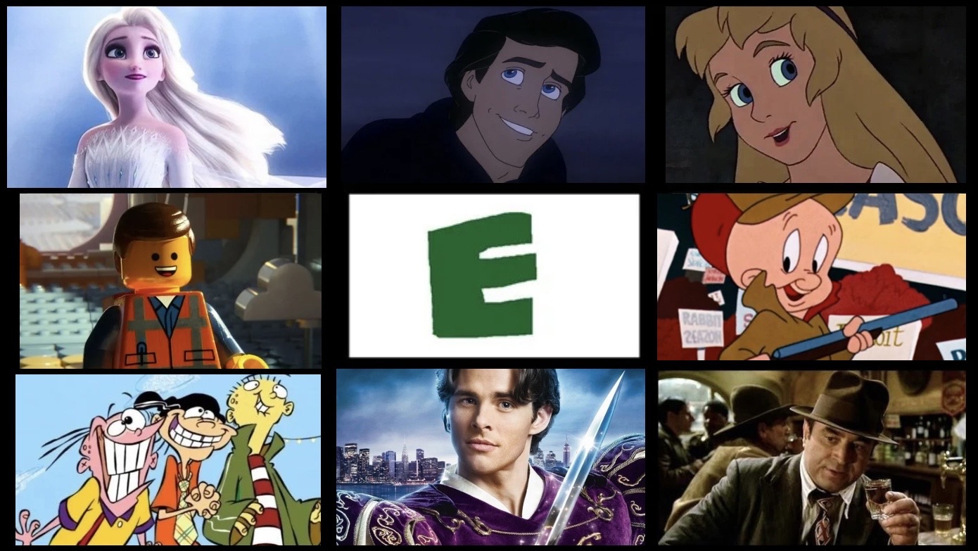 My Favorite Letter E Characters Meme by jmmarr on DeviantArt