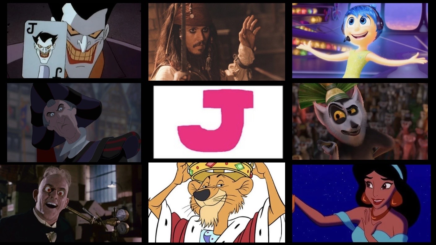 Letter R J Characters My Favorite Letter J Characters Meme by jmmarr on DeviantArt