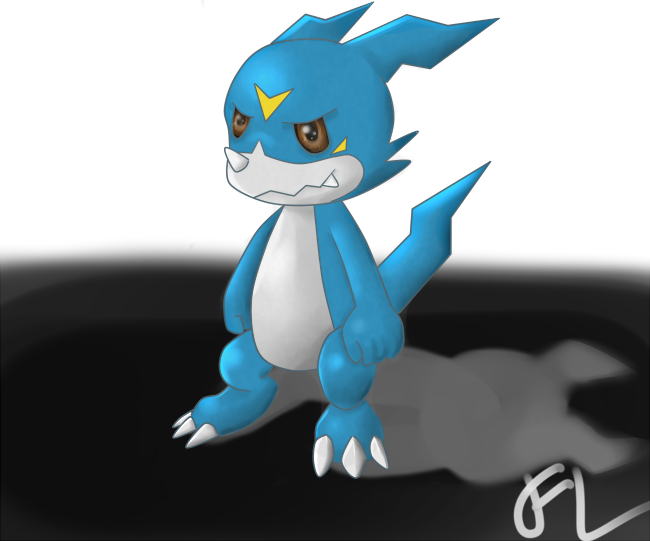 Buff Veemon Veemon by freezenlight on DeviantArt