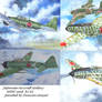 japanese aircraft montage