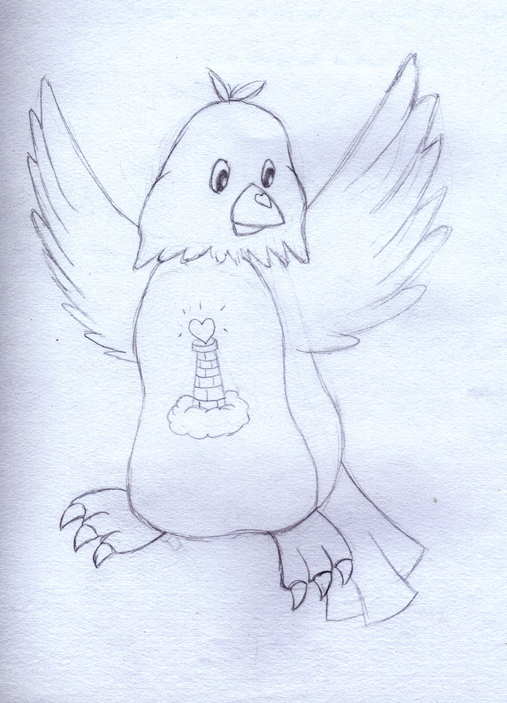 Zenith Heart Eagle-sketch