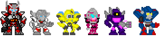 Transformers Sprites Batch 1