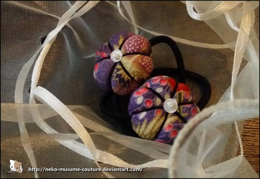 Set Of Two Cherry Blossom - Hair Accessories