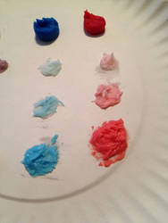 Fun with color samples (Icing)