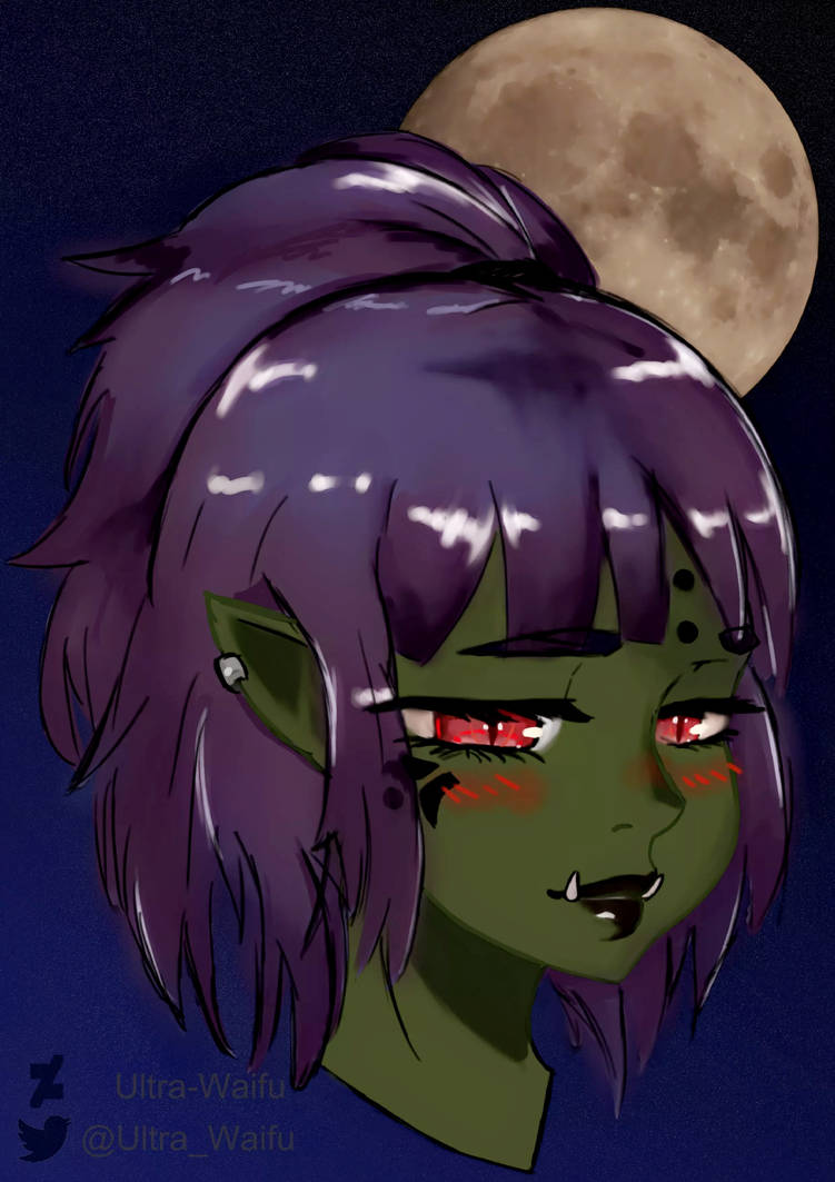 Cute Orc Waifu by UltraWaifu on DeviantArt