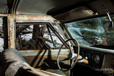 Abandoned Chevy Panel Truck 2