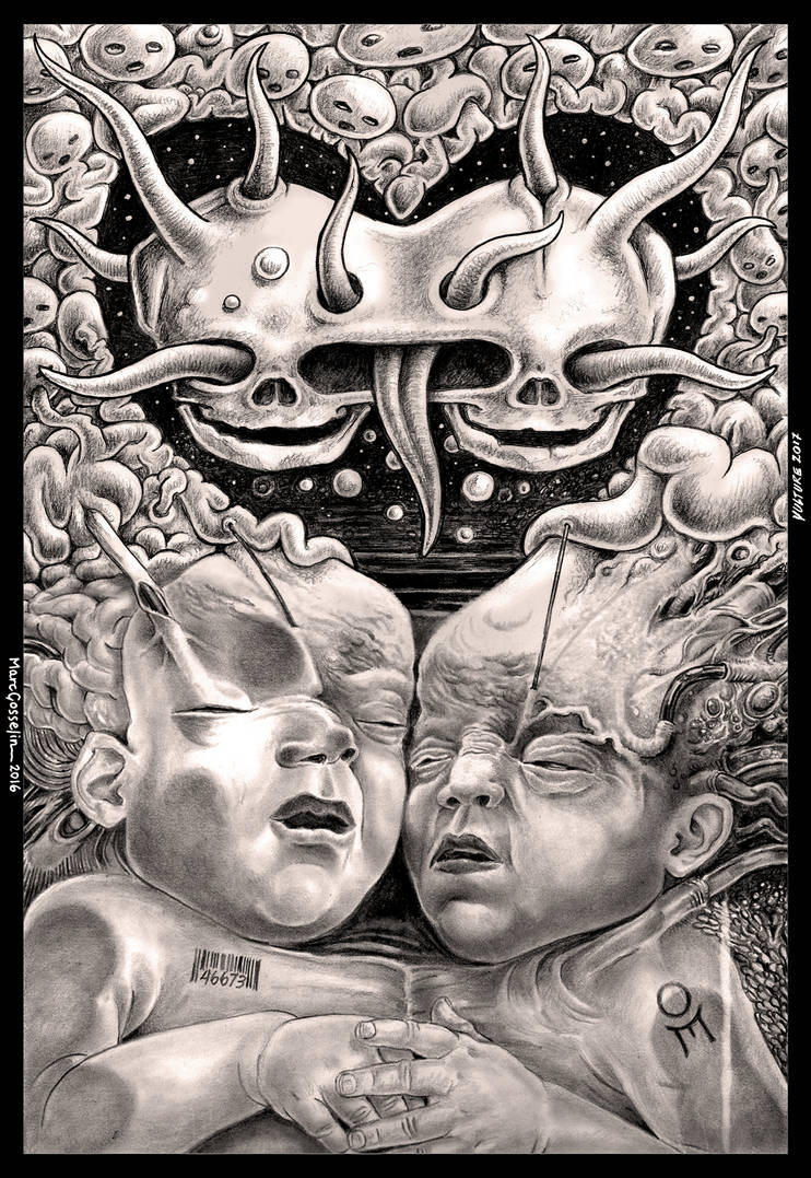 Flaming Telepaths by marcgosselin Flaming Telepaths by marcgosselin