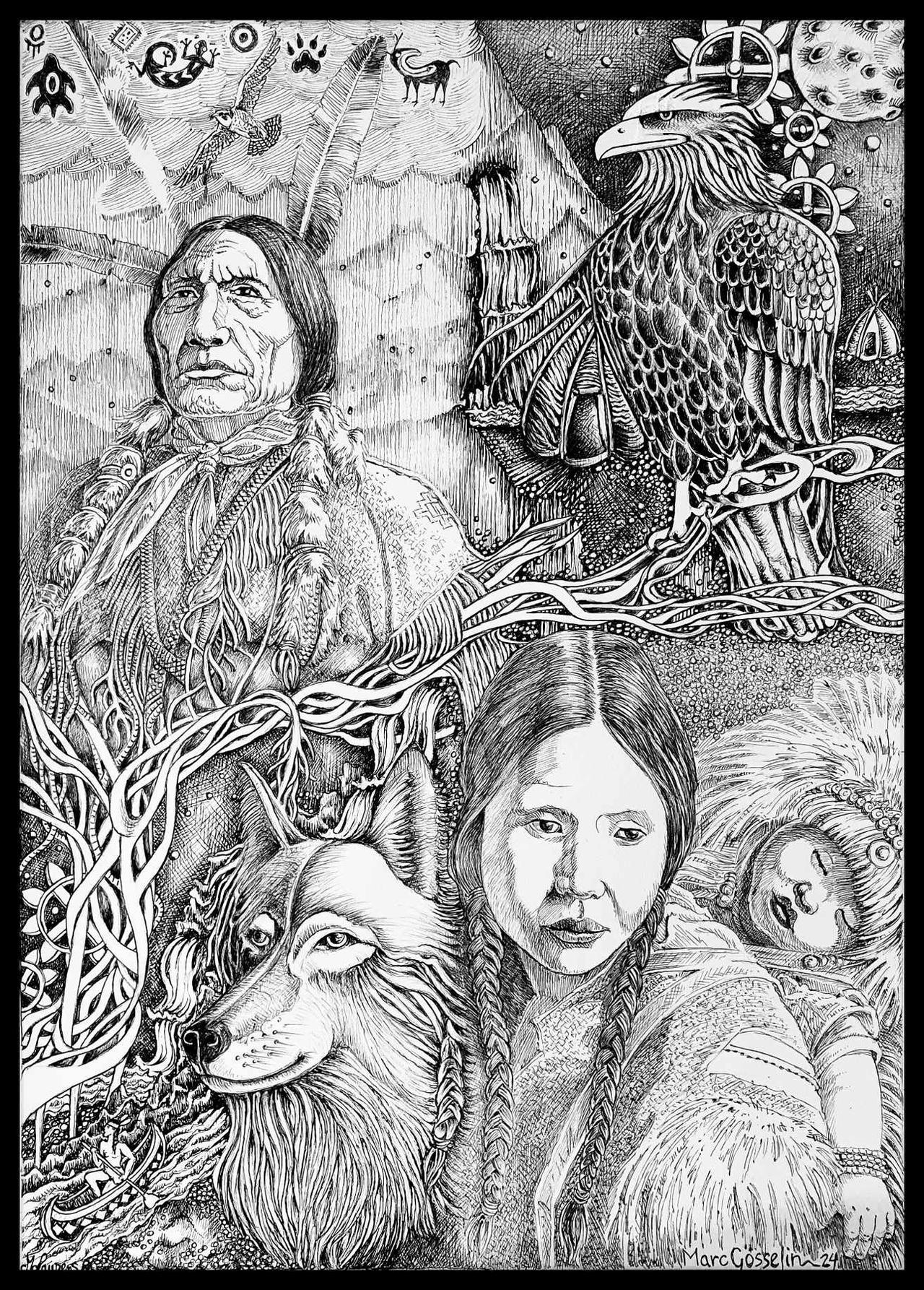 Native Way The Native Way by marcgosselin on DeviantArt