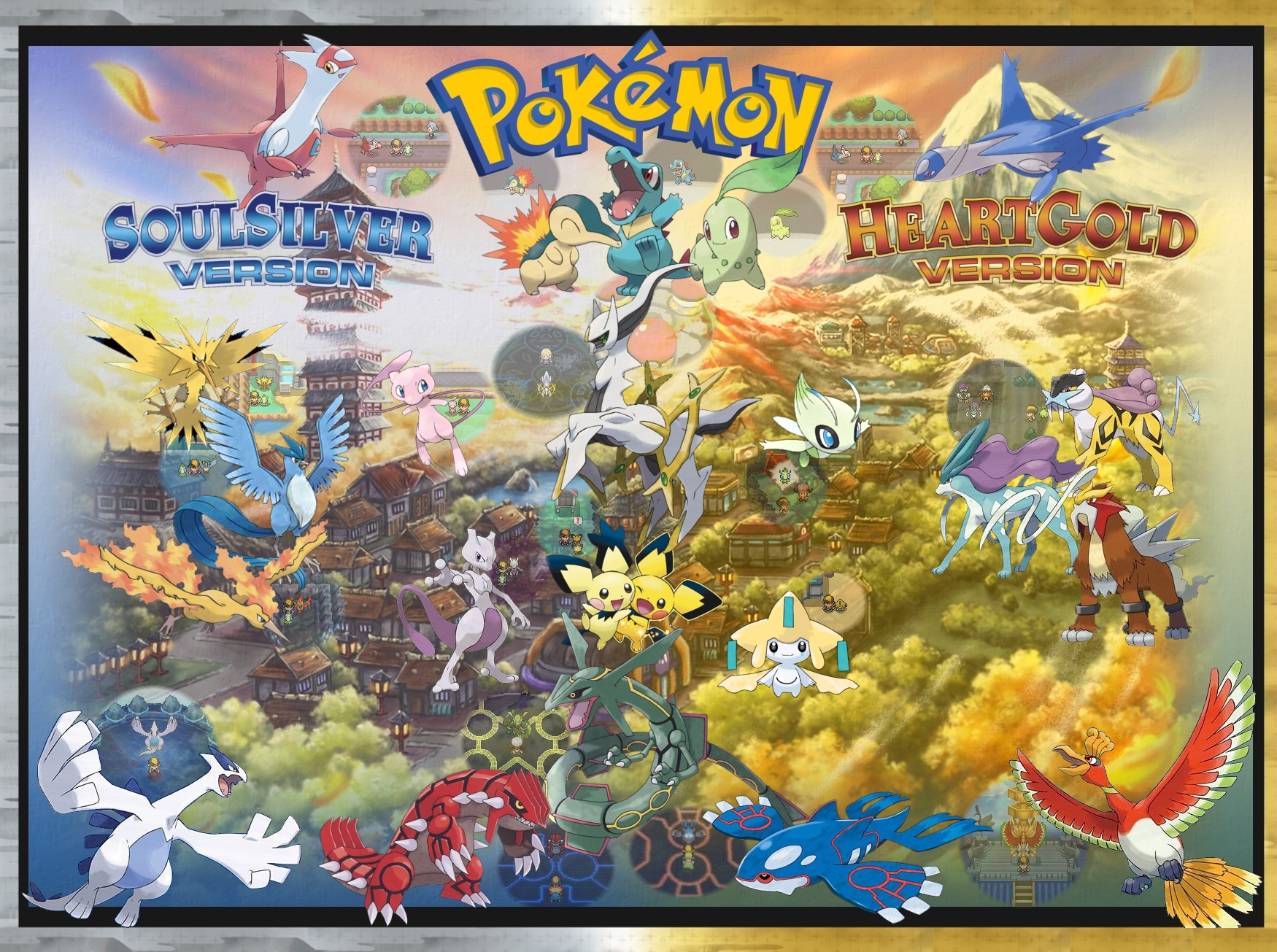 Pokemon HeartGold & SoulSilver: Ultimate Sticker Collection Images