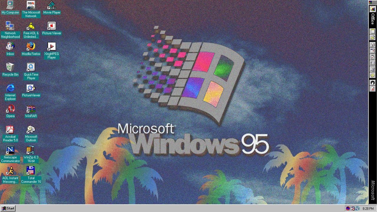 Windows 95 Desktop. by ShermanShermanXFive on DeviantArt