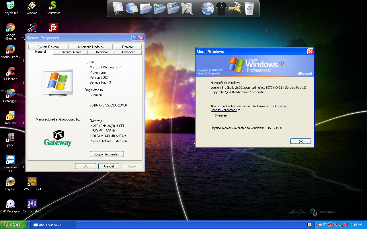 Windows Xp Professional Sp3 Cover