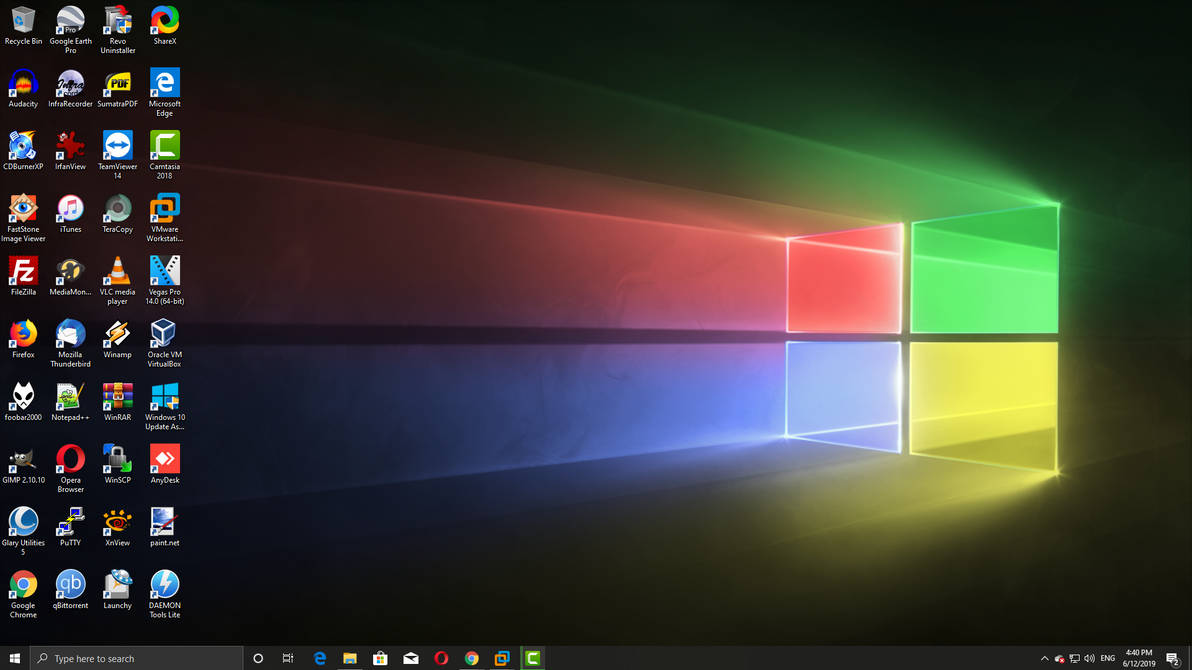 Windows 10 Home v1903 x64 - Desktop by ShermanShermanXFive on DeviantArt