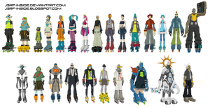 JSRF Characters