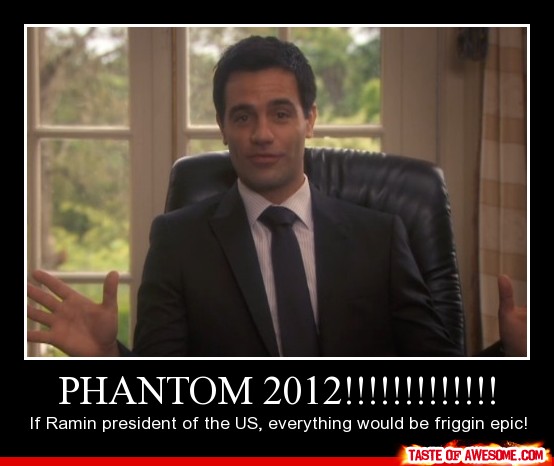 Ramin Karimloo as President