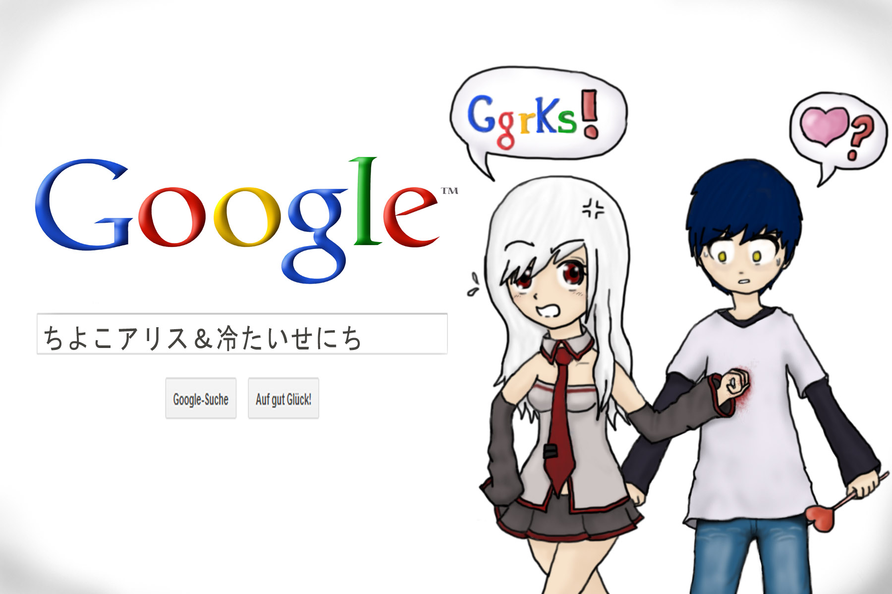 UTAU Go Google it Arisu and Senichi