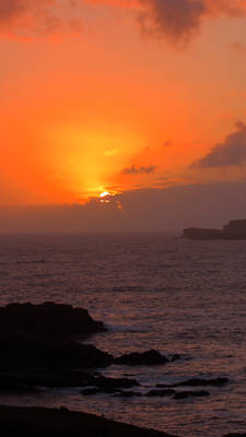 Sunset above Scourie Bay