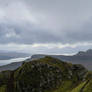 Loch Leathan (seen from the Old Man of Storr)