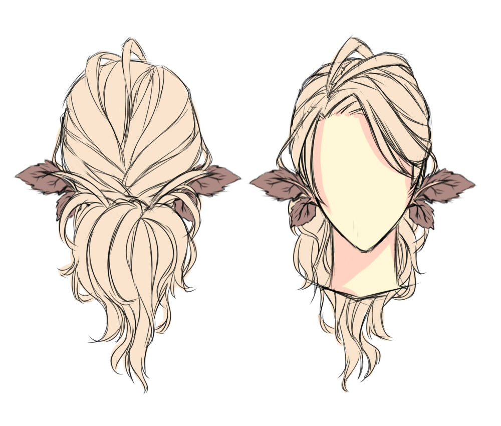 Hair Reference 1 by Disaya on DeviantArt