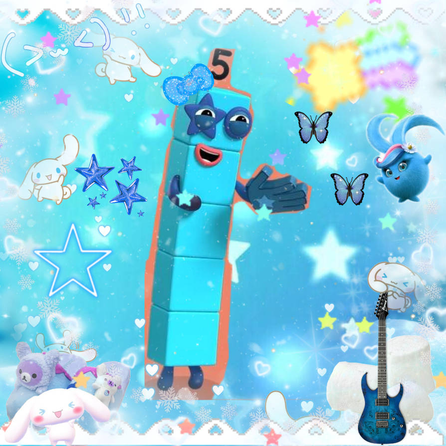 Numberblock 5 Cutecore PFP by HeartspingTheNBFan on DeviantArt