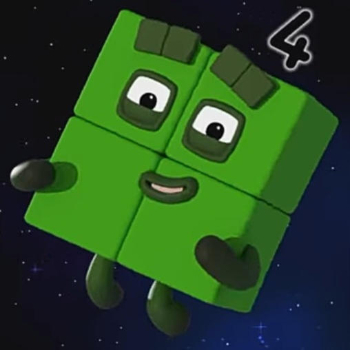 Numberblocks 4 by HeartspingTheNBFan on DeviantArt