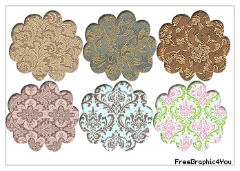 Damask Pack Pattern 10