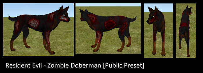 Zombie doberman [Public Preset]