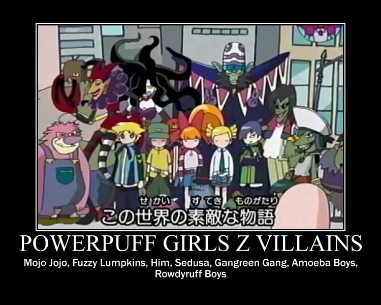 Powerpuff Girls Z villains