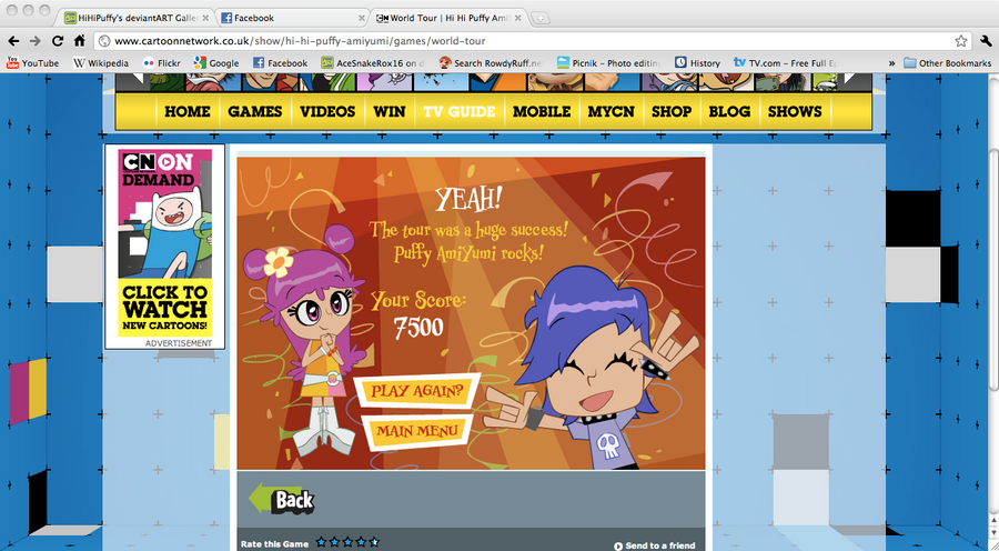 Puffy AmiYumi World Tour game by VapinHotPink on DeviantArt