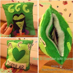 Ace D Copular coin purse