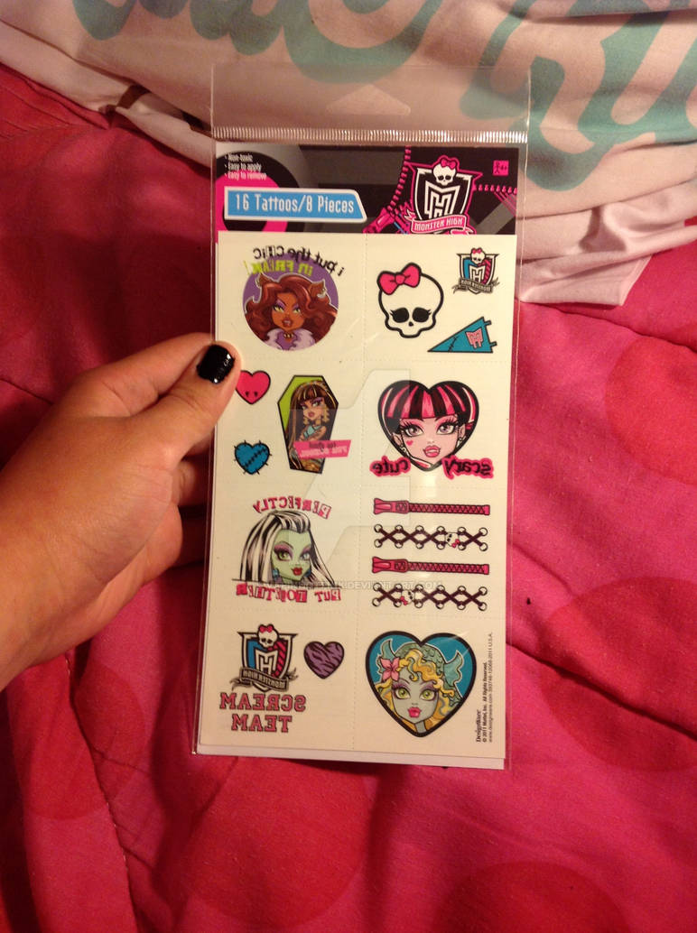 Monster High tattoos by VapinHotPink on DeviantArt