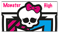 Monster High logo stamp