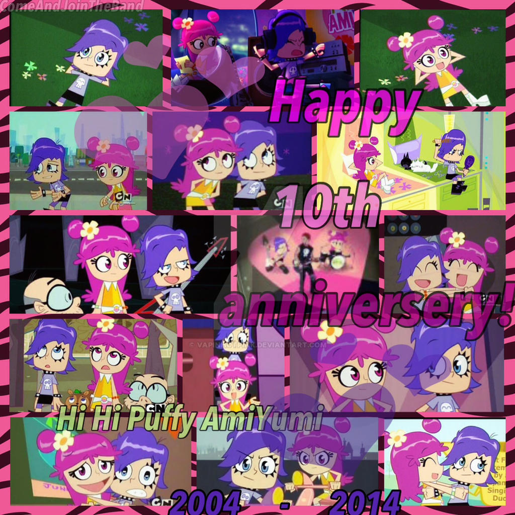 AmiYumi 10th anniversery today!