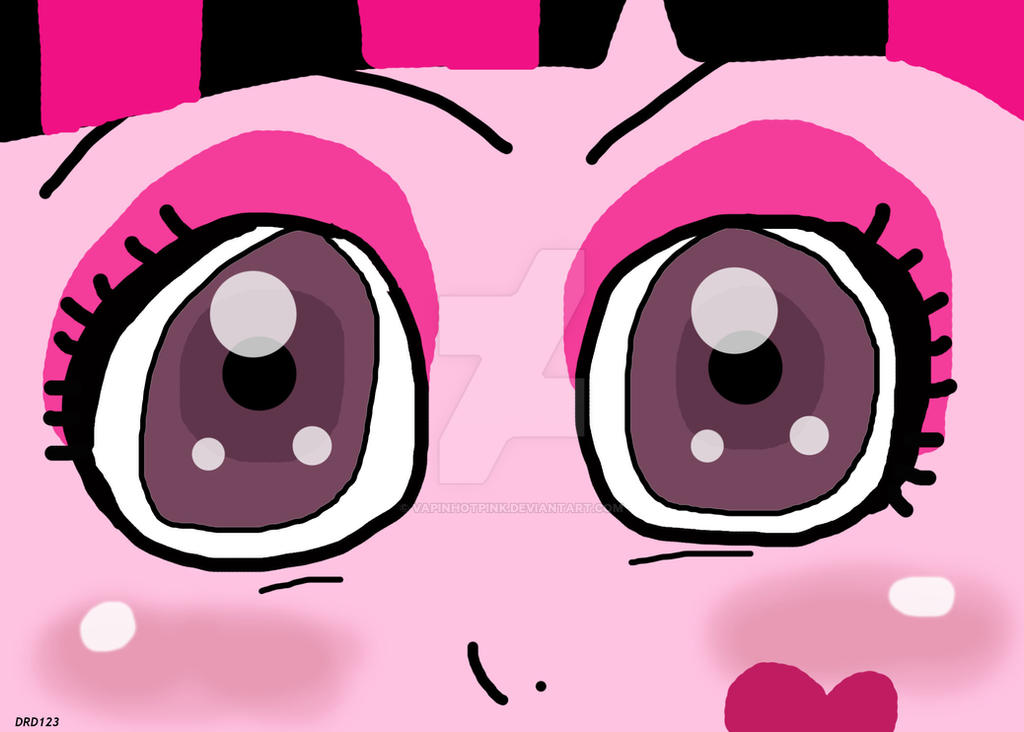 Anime Draculaura's eyes