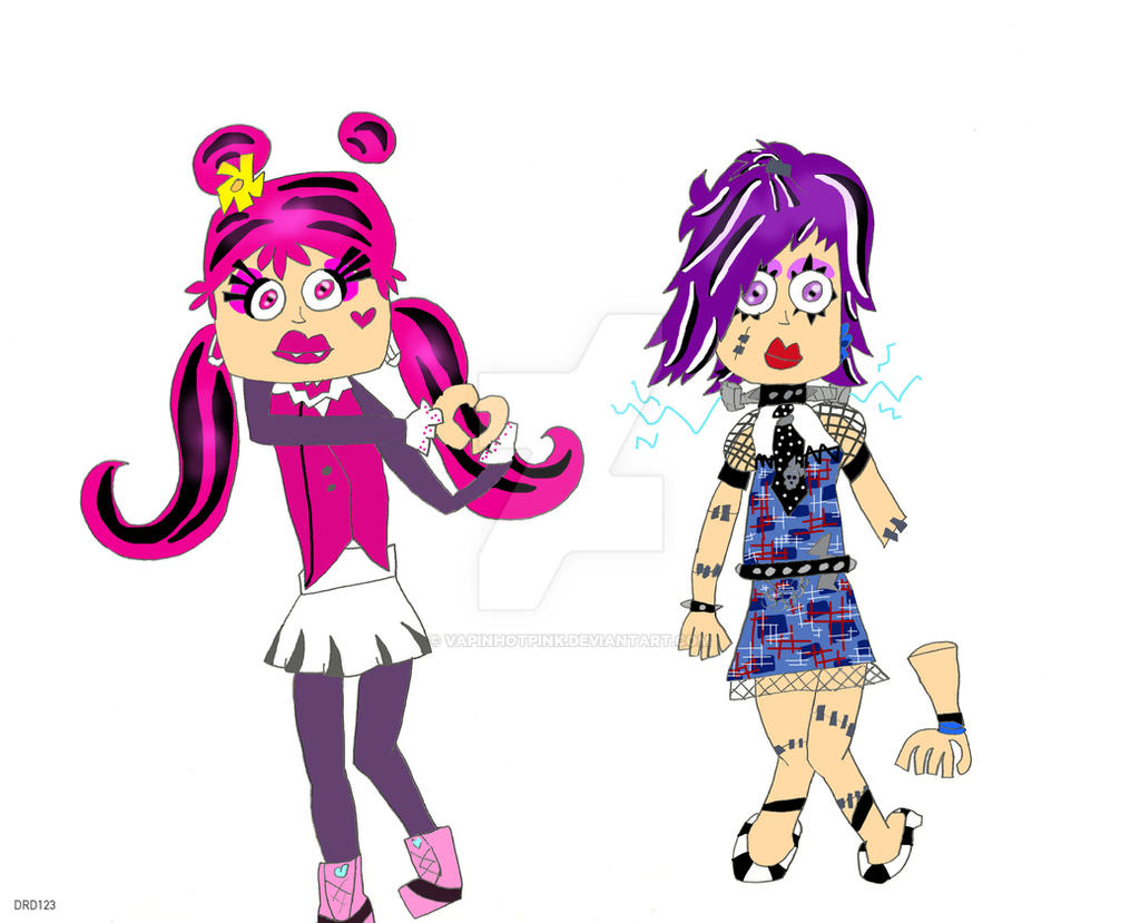 Ami and Yumi being Monster High