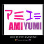 AmiYumi Japanese and English logo