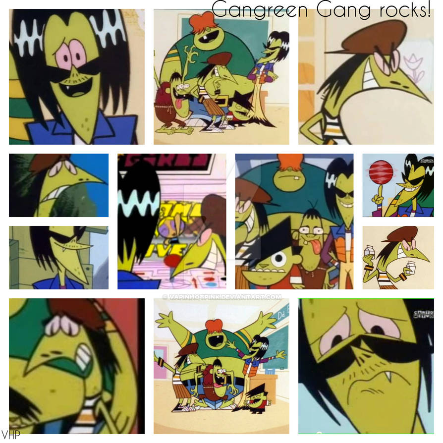 Geng Rocks Gangreen Gang rocks collage by VapinHotPink on DeviantArt