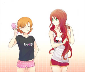 Nora and Pyrrha 