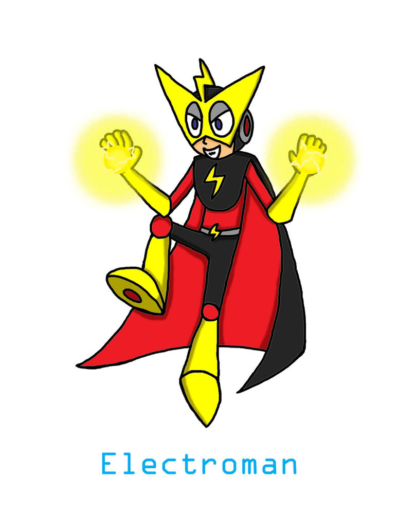 Electroman Electroman by Art-of-Gameland on DeviantArt