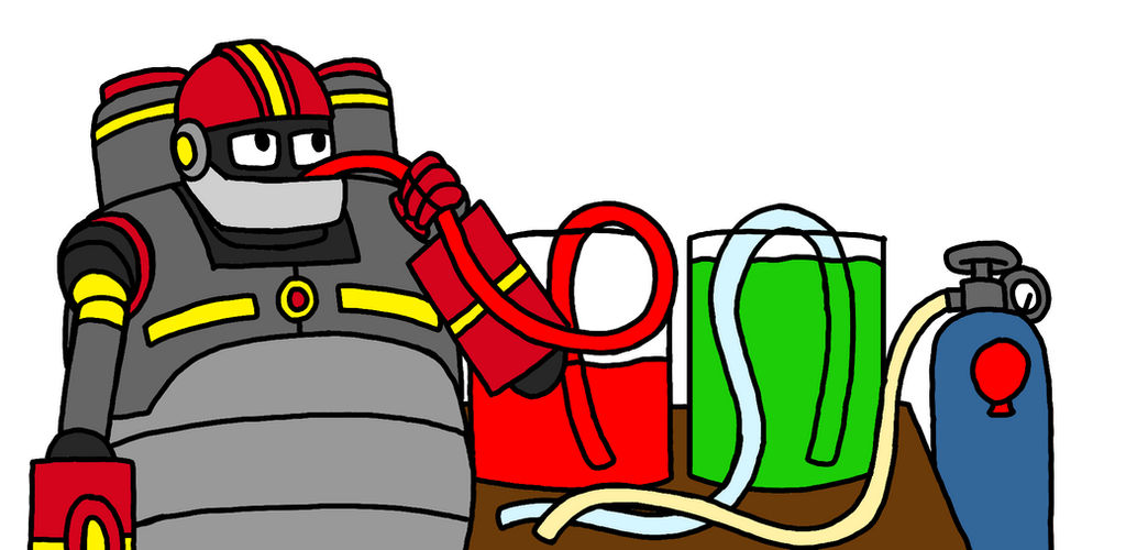 Robot Table Deviantart Toonception: Robot at a drink table by Art-of-Gameland on DeviantArt