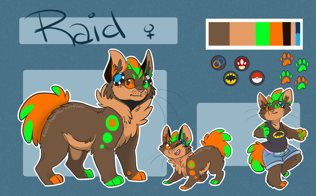 Raid Ref 2018 by DappleFox on DeviantArt