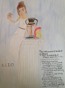 Greek muse of history- Clio