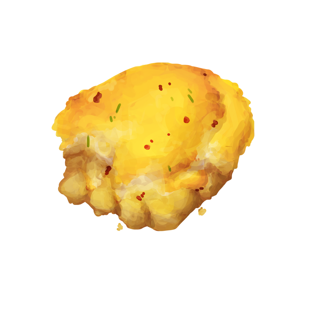 Character Hash Brown Loaded Hash Browns by magmatixi on DeviantArt