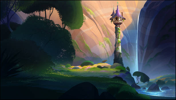 Rapunzels Tower - Tangled the series