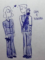 Clint and Natasha