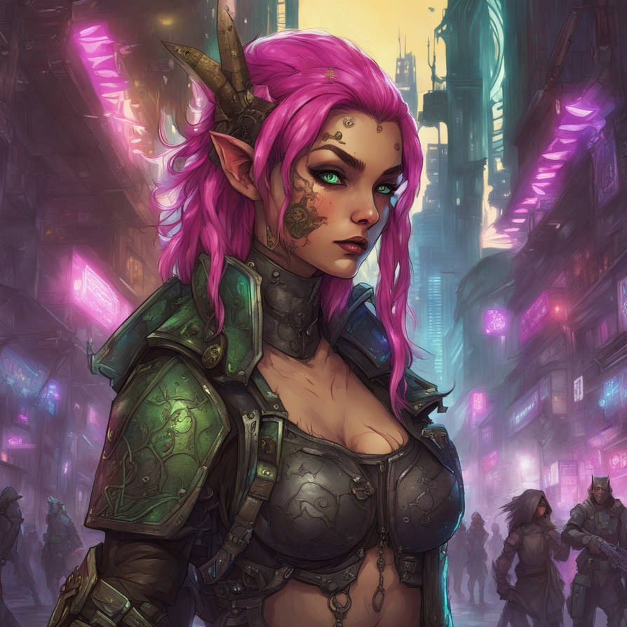 Cyberpunk Elf