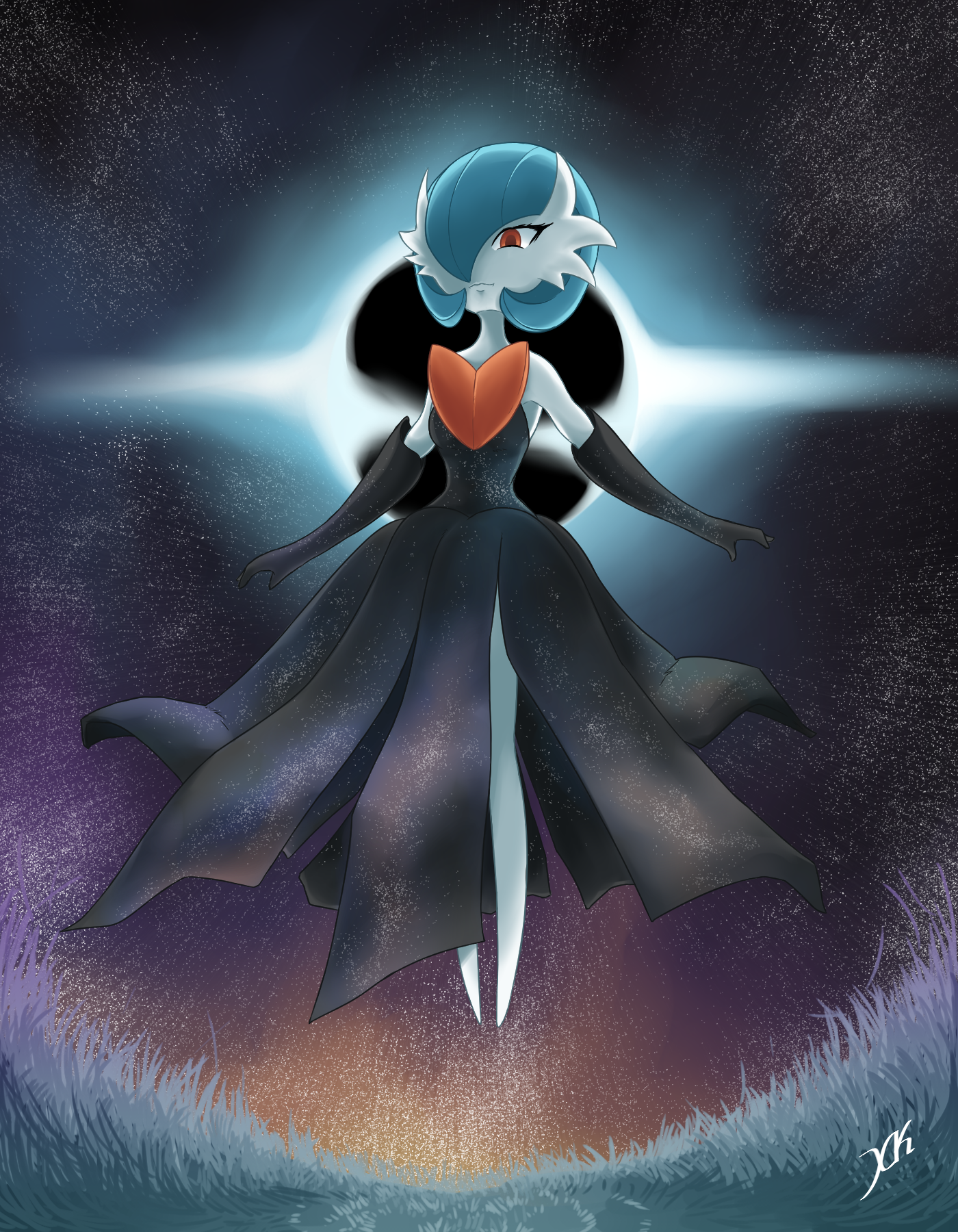 Shiny Mega gardevoir by EmilieInk on DeviantArt